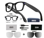 AI Camera Smart Glasses - touch control panel on temple
