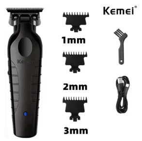Kemei Professional Hair Clipper - titanium alloy blade clipper set