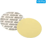 45Mm/1.76Inch Foam Lid Liner, 50 Pack PS Foam Resistant Tamper Pressure Sensitive Seal with Dustproof Paper Back for Bottle Cap Liners Seals
