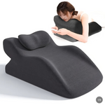 Stomach Sleeper Pillow - dark gray color option