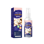 Cross-border Pet Skincare Spray - applying to pet fur