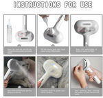 Pet Hair Spray Brush - built-in water tank for deshedding pets