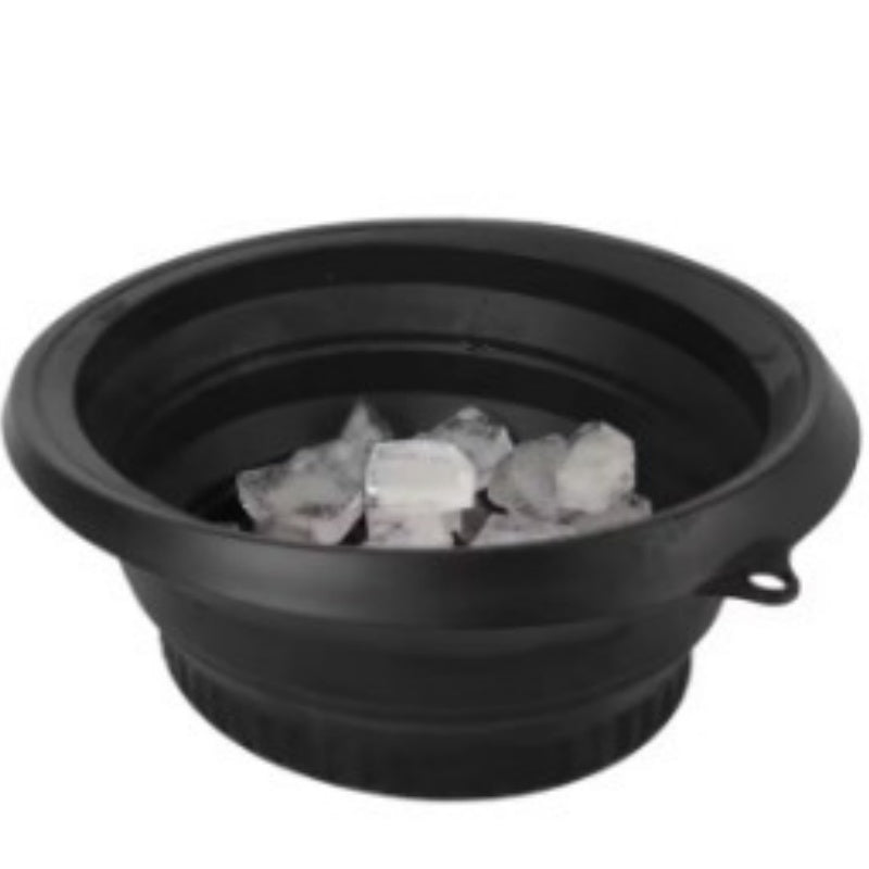 Collapsible Silicone Ice Basin - at-home spa ice facial basin