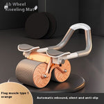 Automatic Rebound Abdominal Wheel - gray color option