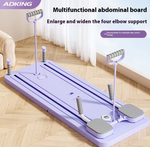Household Abdominal Wheel Fitness Board - 300kg weight capacity