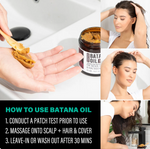 Glow Restore Hair Mask - Batana Oil deep conditioning treatment