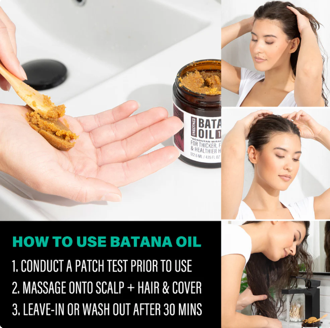 Glow Restore Hair Mask - Batana Oil deep conditioning treatment