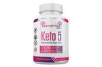 Keto 5 Best Seller Blend - supplement label and ingredients