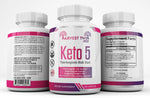 Keto 5 Best Seller Blend - metabolism support supplement bottle