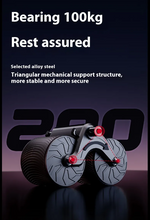 Automatic Rebound Abdominal Wheel - blue color option