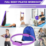 13-Piece Yoga and Pilates Set - pink color option