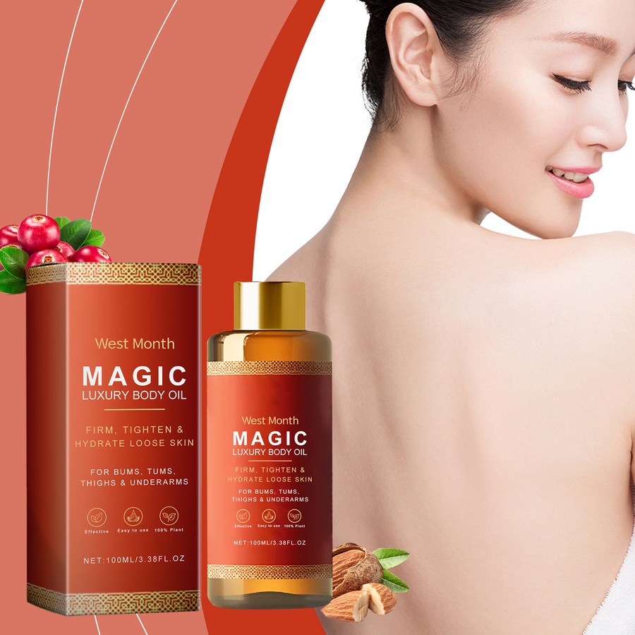 Soothing Body Oil - natural moisturizing body oil bottle