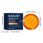 Deodorizing Skincare Soap - texture and lather close-up