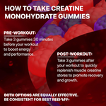 Muscle Boost Gummies - creatine gummies for muscle recovery and energy