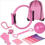 13-Piece Yoga and Pilates Set - resistance bands set