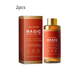 Soothing Body Oil - applying to skin close-up