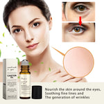 Castor Oil Eye Serum Anti-Wrinkle Remove Dark Circles Eye Bags Anti-Puffiness Lift Firm Ball Massage Moisturize Nourish Eye Care