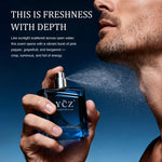 [YCZ] Midnight Marine Eau De Parfum 1.7Oz Men'S Fragrance - Aromatic Marine Scent, Magnetic, Sensual, Long-Lasting, Ideal for Dates & Everyday Wear, Gifts for Boyfriend, Anniversary Gift for Him, Men'S Perfumes & Fragrances, Mens Gifts