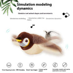 Flapping Bird Cat Toy - pygmy flying squirrel design variant