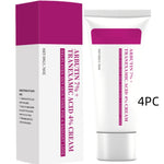 Arbutin Skincare Cream - texture and application close-up