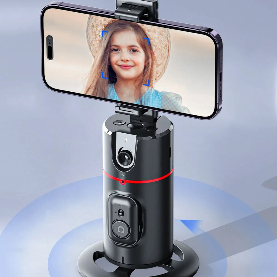 360 Smart AI Facial Tracking Stabilizer - auto face tracking phone mount