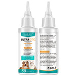 Pet Ear Cleaner 50ml - ingredient and usage label