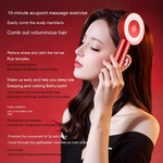 Comb Scalp Massager - red color option