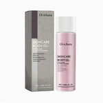 Skincare Body Oil - applying oil to skin