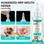 Pet Ear Cleaner 50ml - applying to dog ear