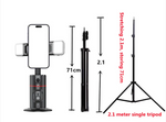 360 AI Facial Recognition Camera Stabilizer - with bracket accessory variant