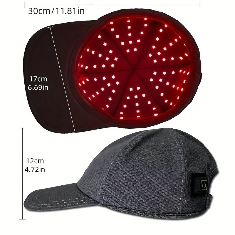 Red Light Therapy Cap - 650nm red light hair growth cap