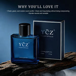[YCZ] Midnight Marine Eau De Parfum 1.7Oz Men'S Fragrance - Aromatic Marine Scent, Magnetic, Sensual, Long-Lasting, Ideal for Dates & Everyday Wear, Gifts for Boyfriend, Anniversary Gift for Him, Men'S Perfumes & Fragrances, Mens Gifts