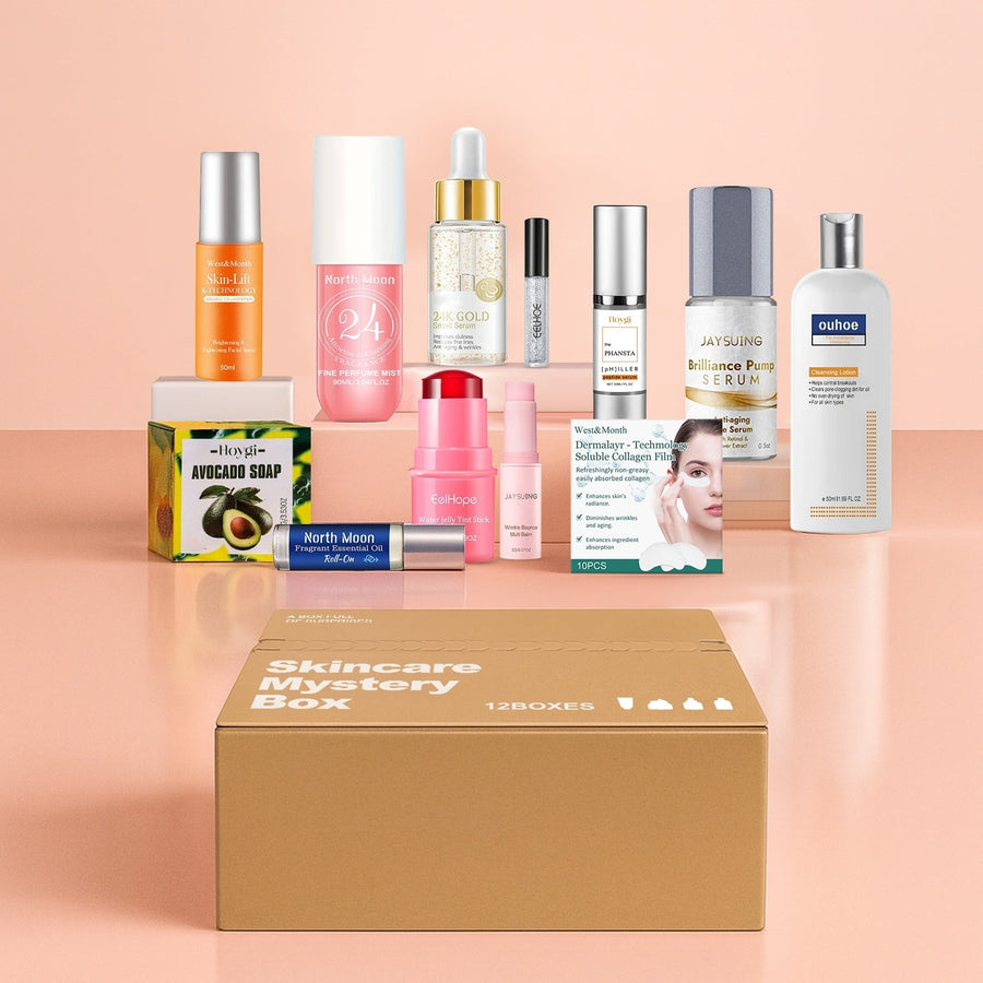 Skincare Mystery Box - surprise blind box set of 12 boxes