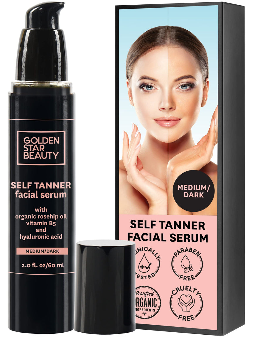 Face Tanner - self tan serum with hyaluronic acid