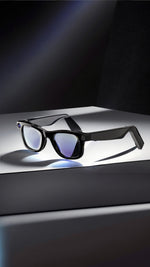 AI Camera Smart Glasses - transparent lens option