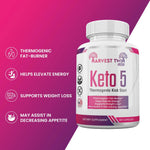 Keto 5 Best Seller Blend - Harvest Twin Labs packaging