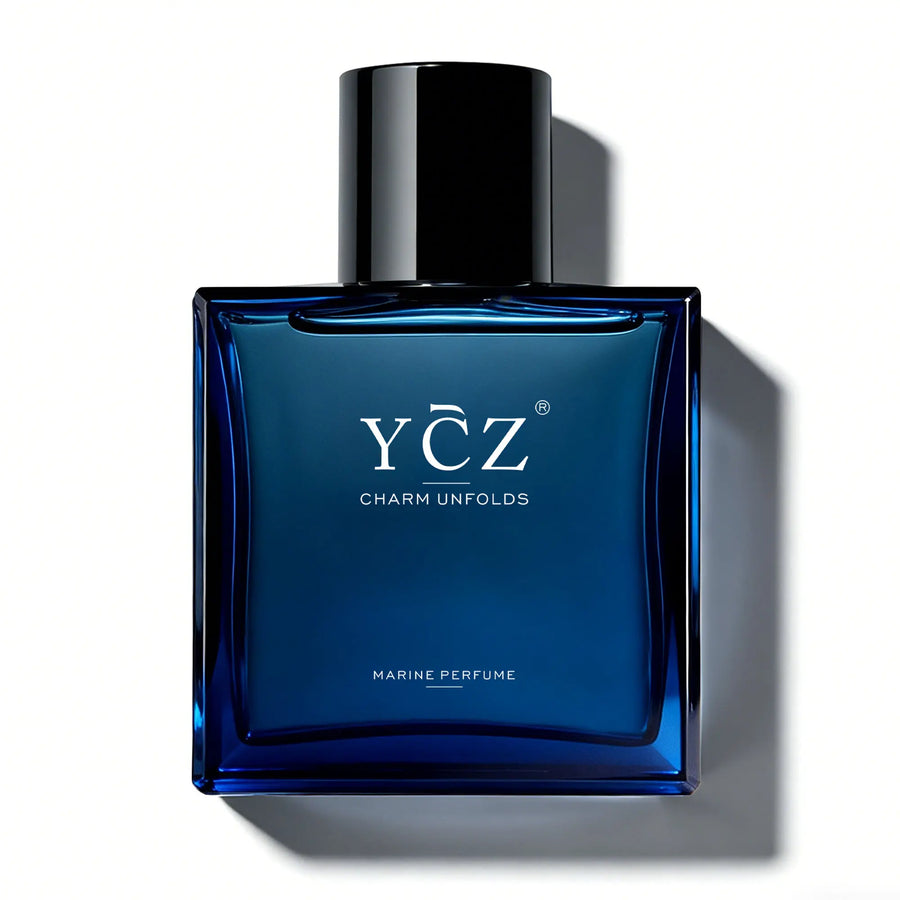 [YCZ] Midnight Marine Eau De Parfum 1.7Oz Men'S Fragrance - Aromatic Marine Scent, Magnetic, Sensual, Long-Lasting, Ideal for Dates & Everyday Wear, Gifts for Boyfriend, Anniversary Gift for Him, Men'S Perfumes & Fragrances, Mens Gifts