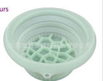 Collapsible Silicone Ice Basin - rose red color option